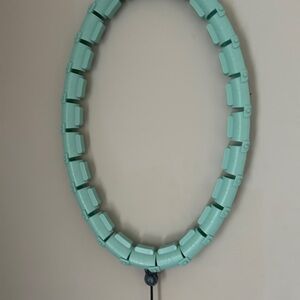Mint Green Weighted Hula Hoop - Women's Fitness Hoop